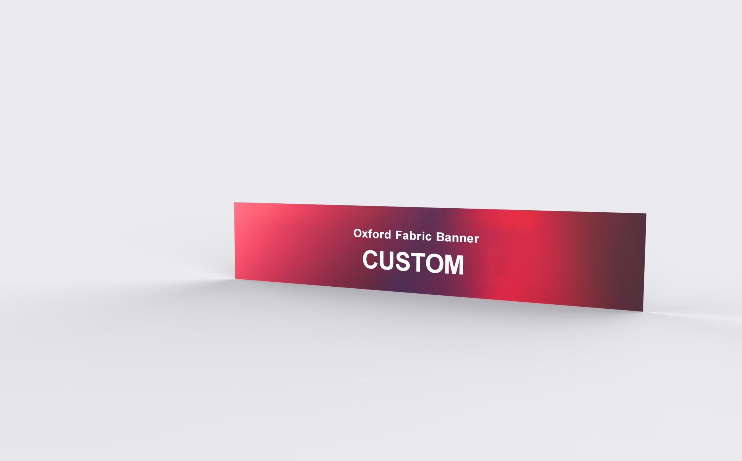 Oxford Fabric Banner without Pole Sleeve product view