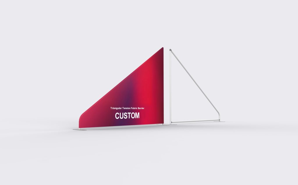 Triangular Fabric Barrier