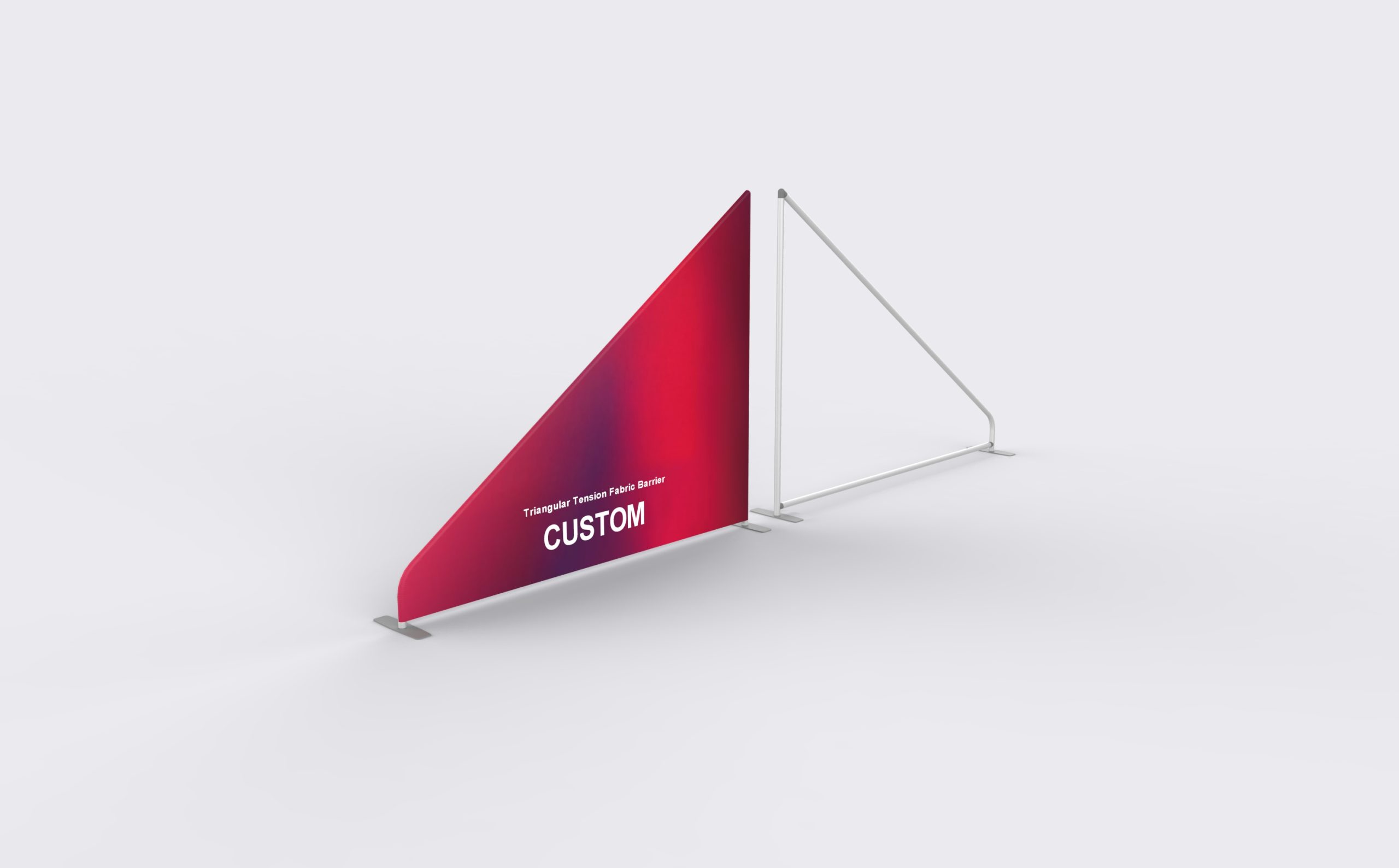 Triangular Fabric Barrier product view