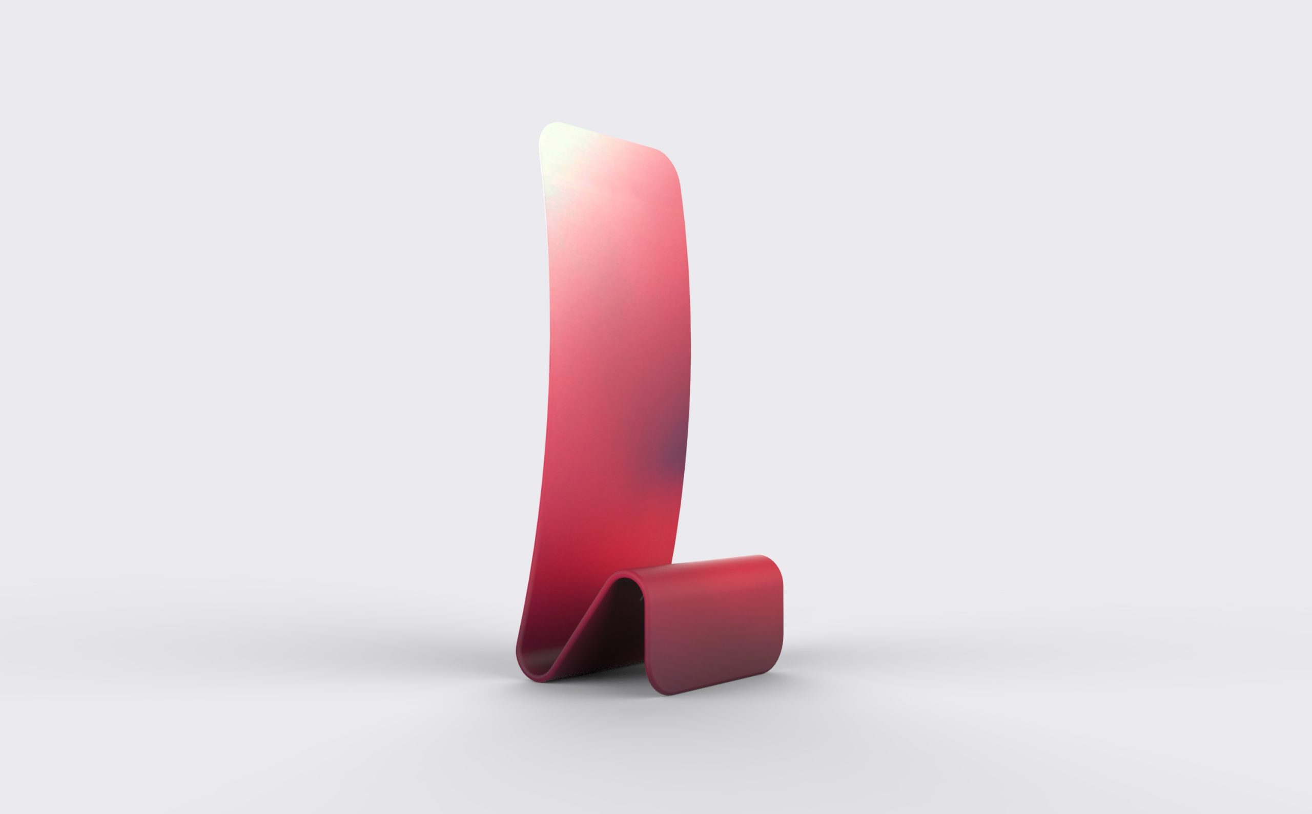 Vertical S-Shaped Banner Stand product view