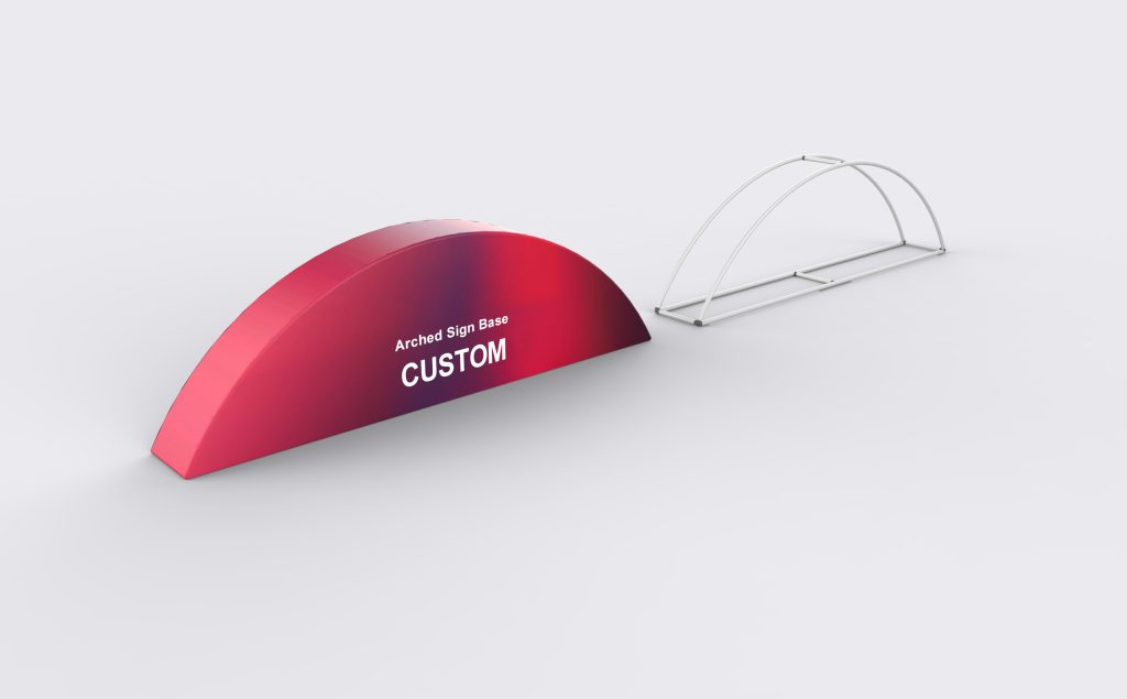 Bow-Shaped Fabric Barrier