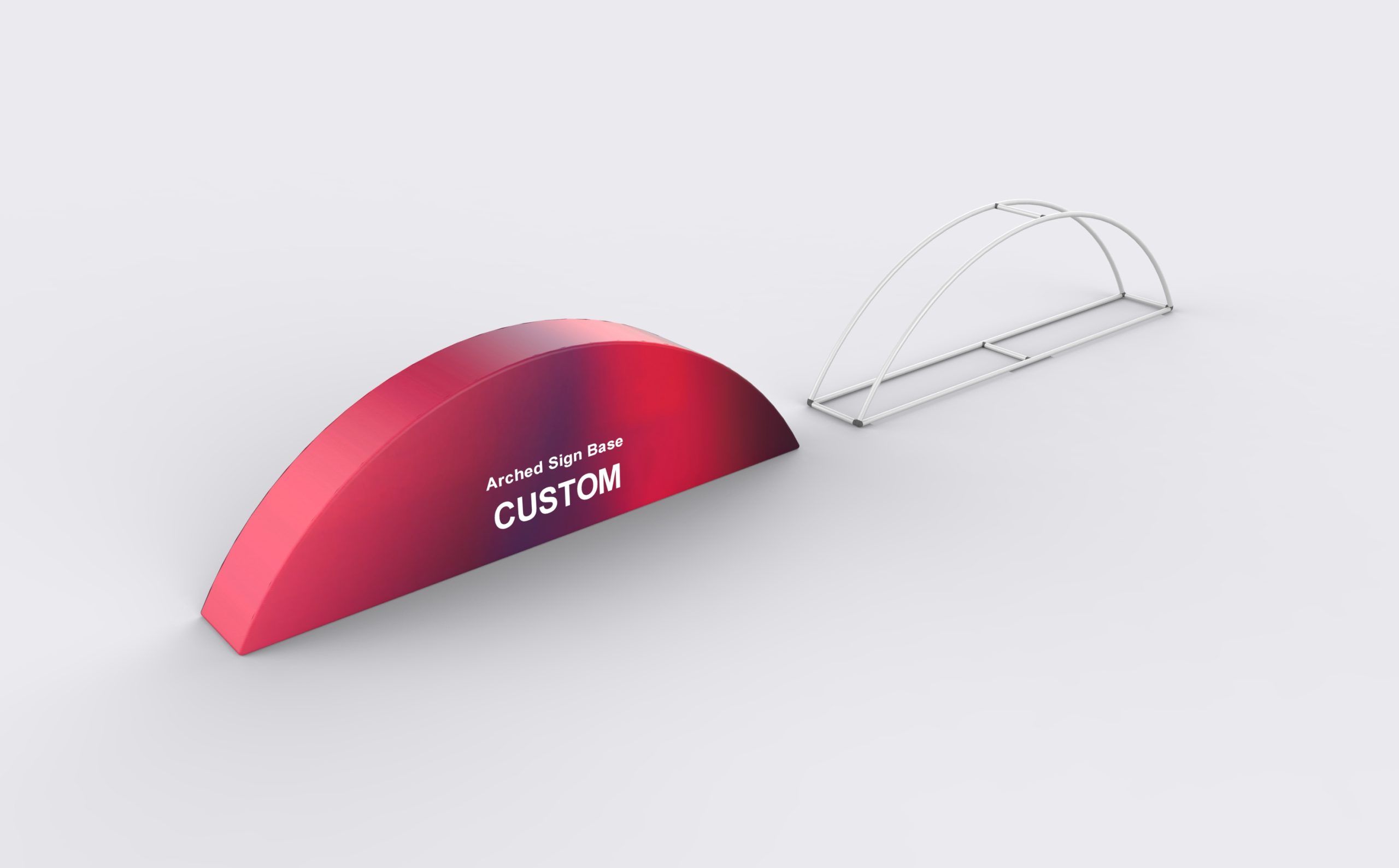 Bow-Shaped Fabric Barrier product view