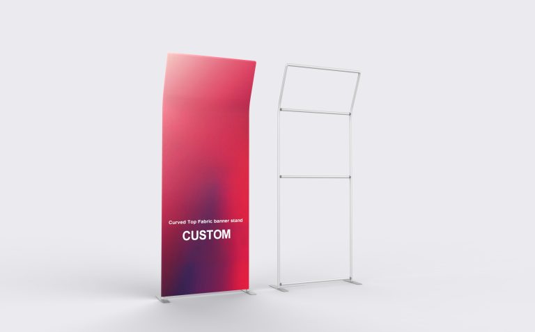 Custom S-Shaped Banner Stand