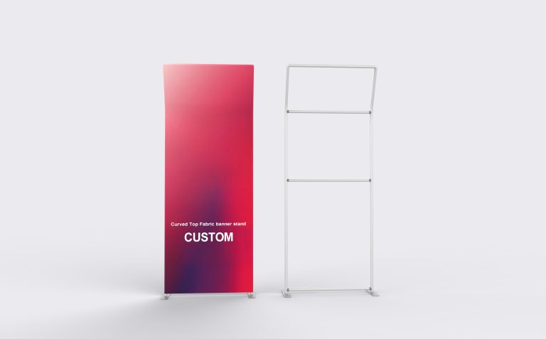 Custom S-Shaped Banner Stand