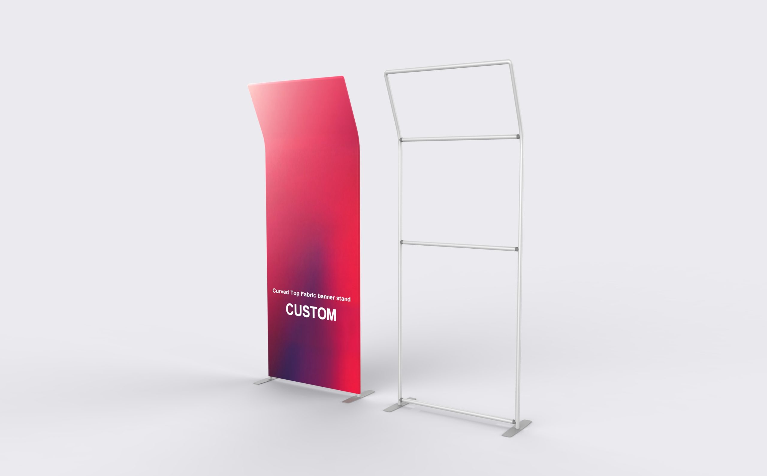 Custom S-Shaped Banner Stand product view