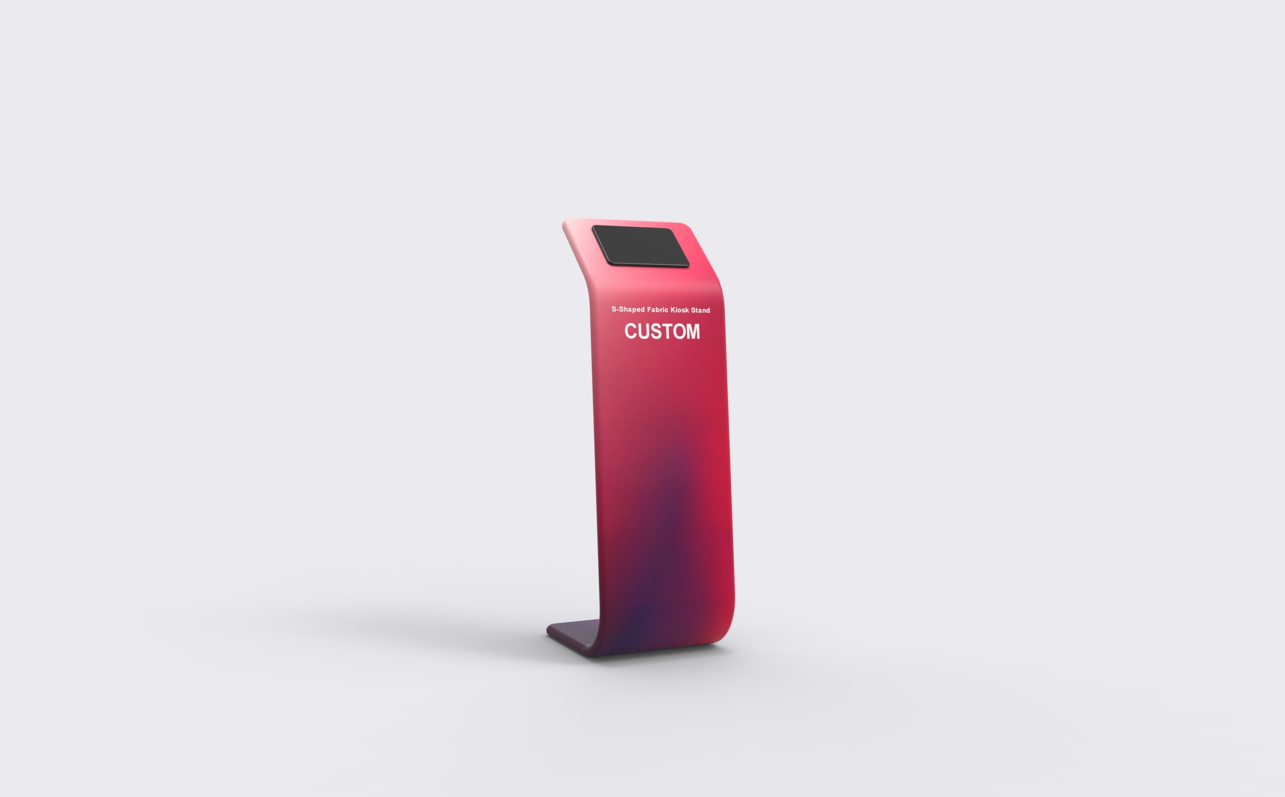 Fabric iPad Kiosk Stand product view