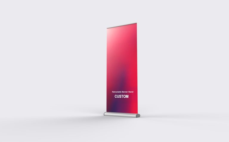 L-Shape Portable Banner Stand