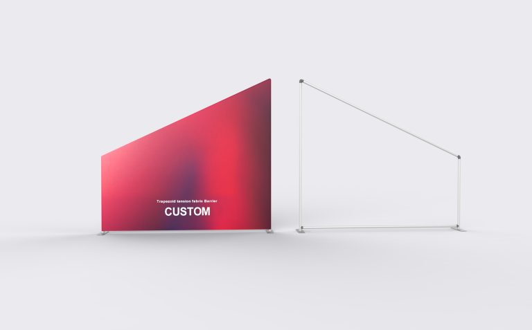 Trapezoid Fabric Barrier