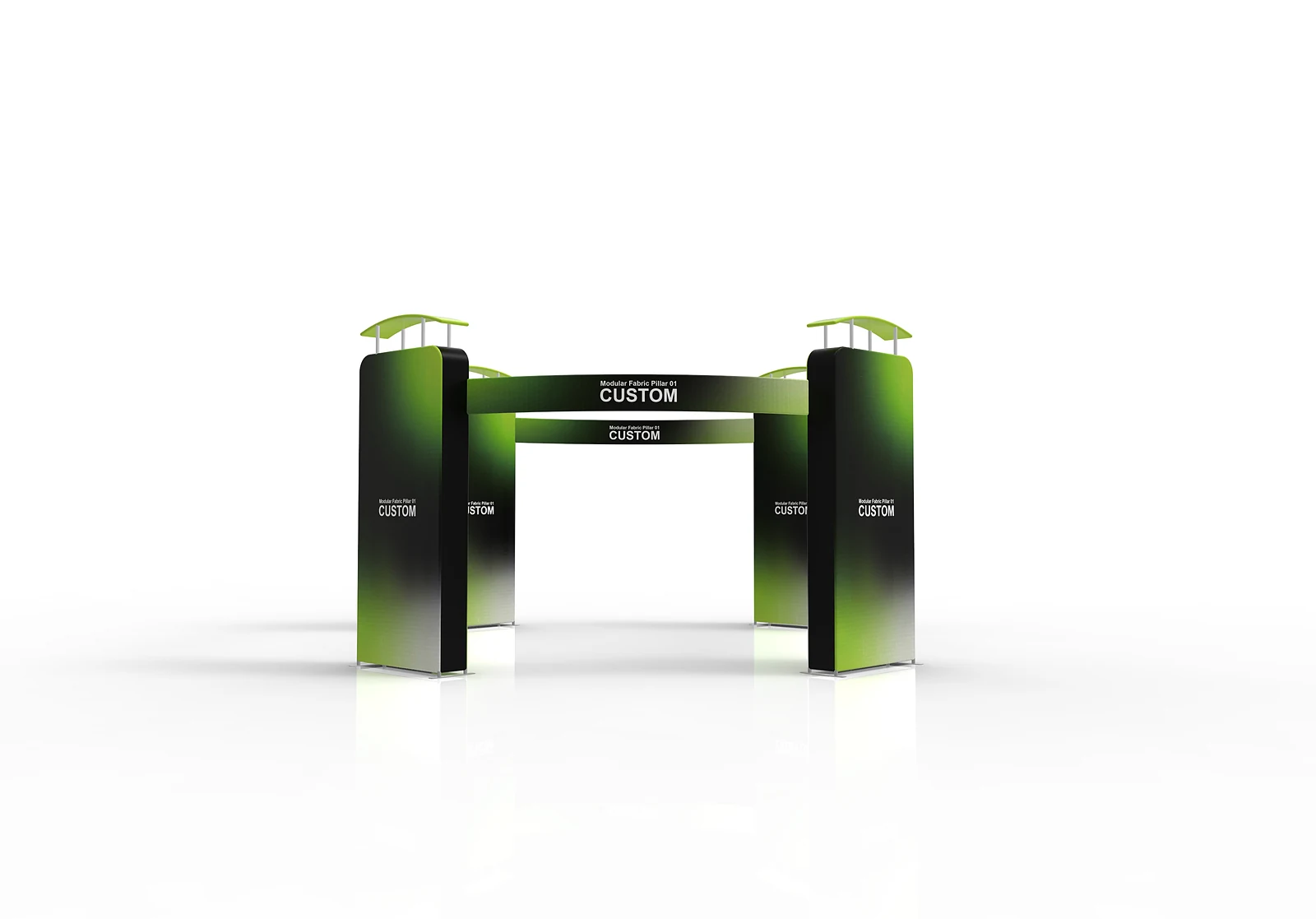 Modular Fabric Pillar 01 frame or inspection view