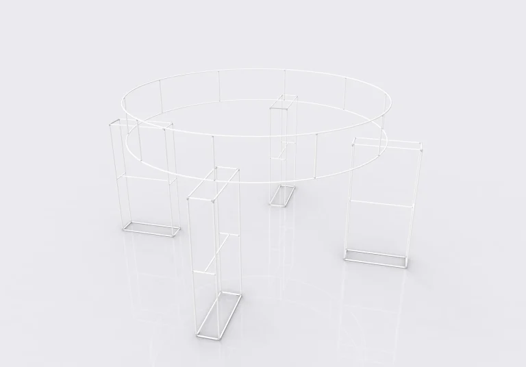 Modular Fabric Pillar 03