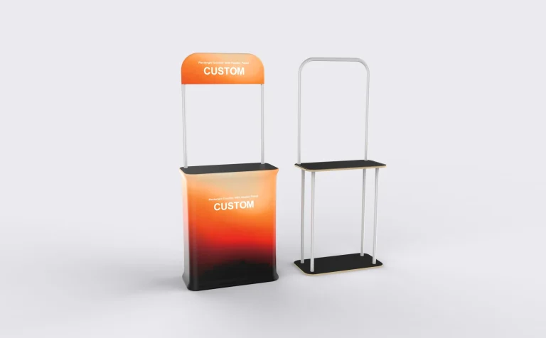 Rectangle Counter with Header Panel