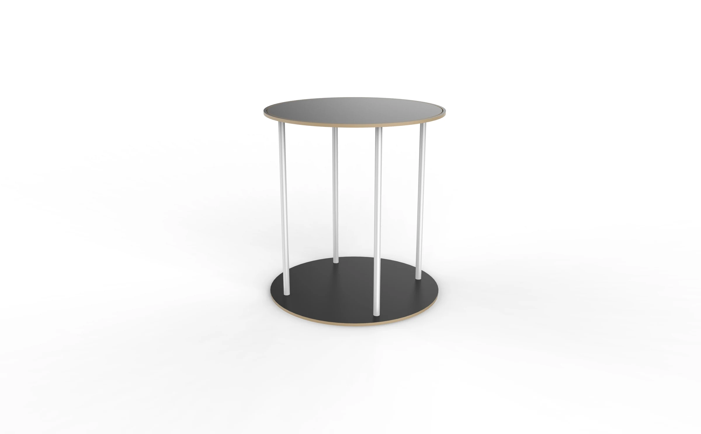 Round Fabric Reception Counter additional product view