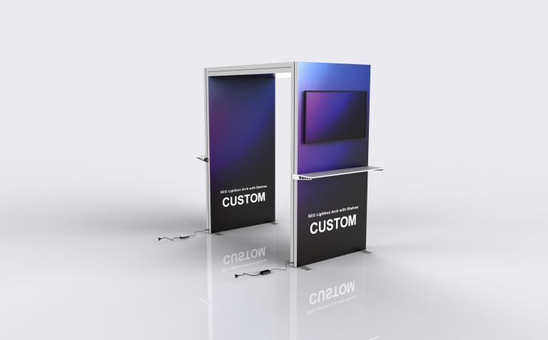 SEG Lightbox Arch with Shelves