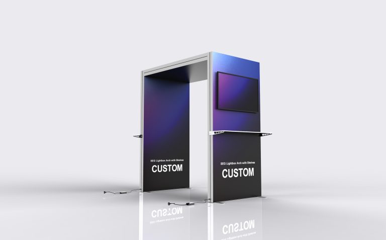 SEG Lightbox Arch with Shelves