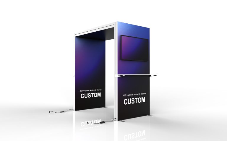 SEG Lightbox Arch with Shelves