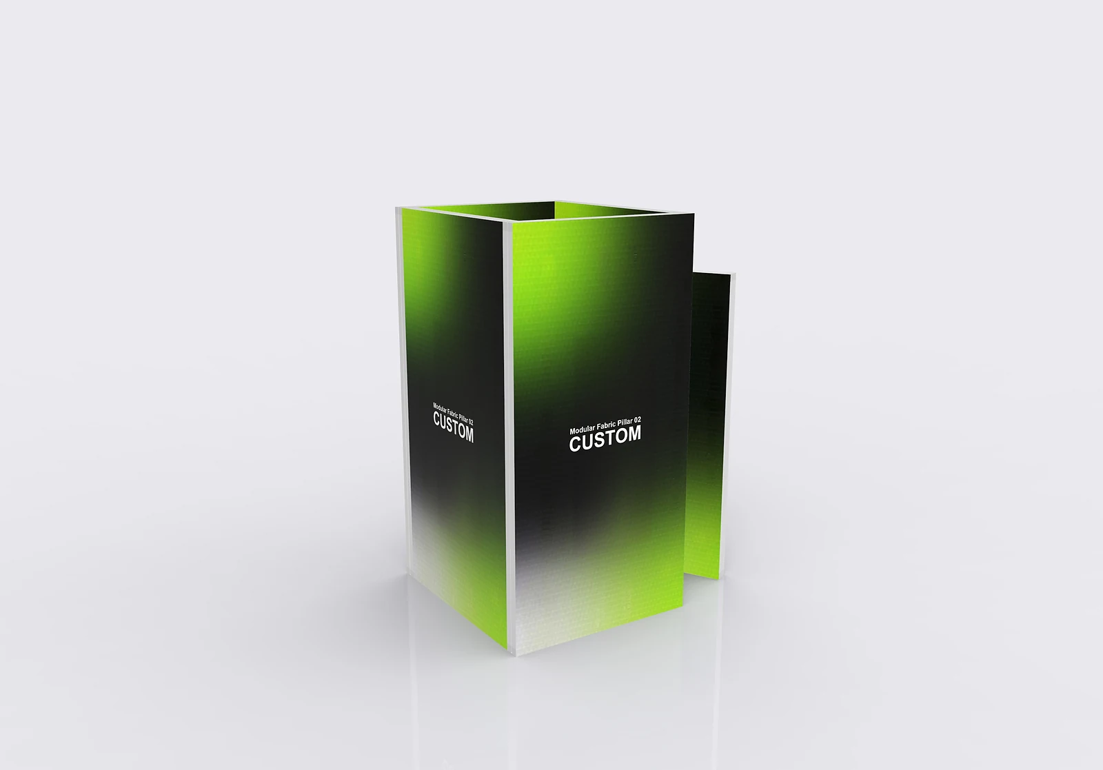 SEG Lightbox Pillar with Door alternate view 1 for form and artwork review