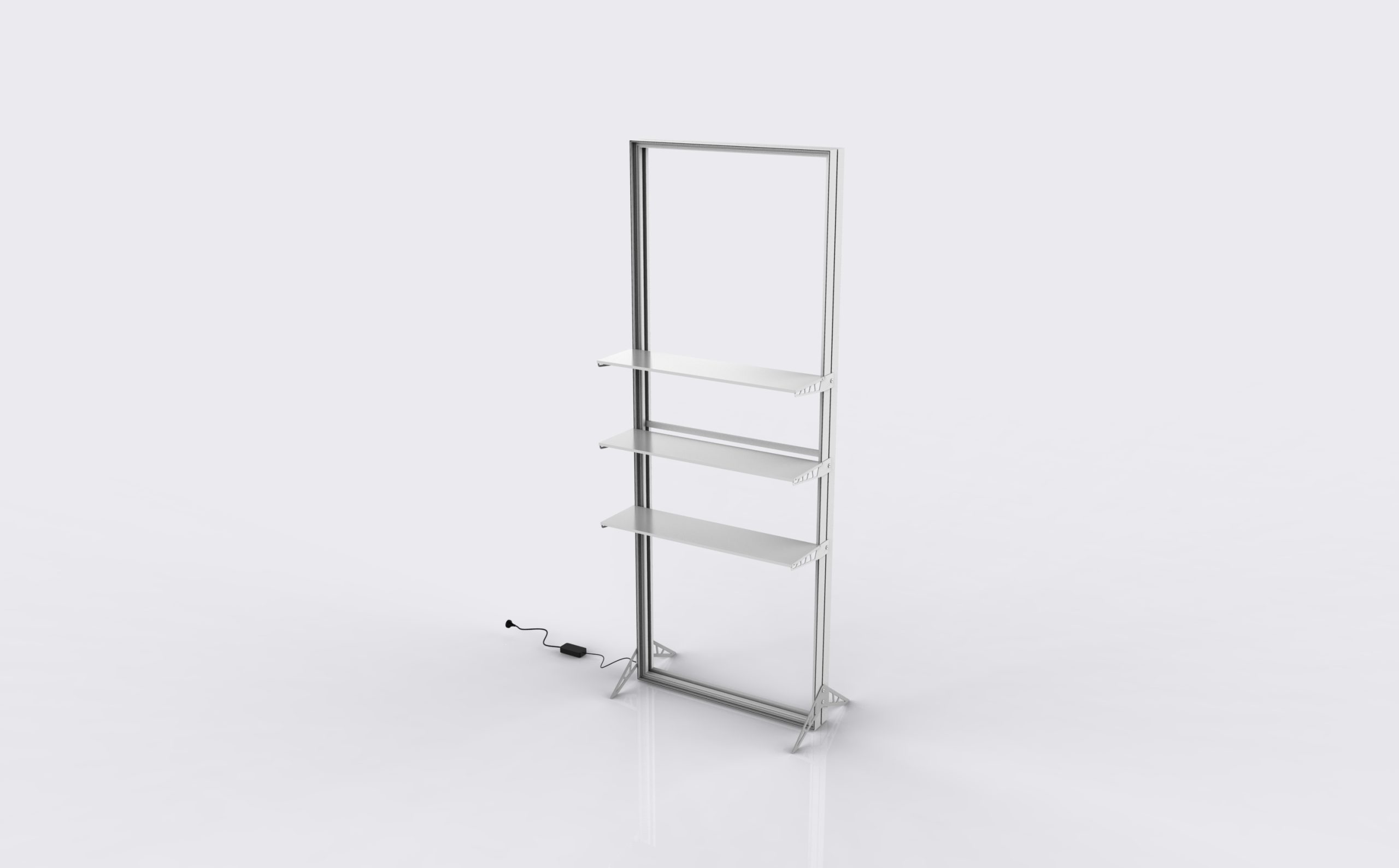 SEG Lightbox with Shelves alternate view 2 for form and artwork review