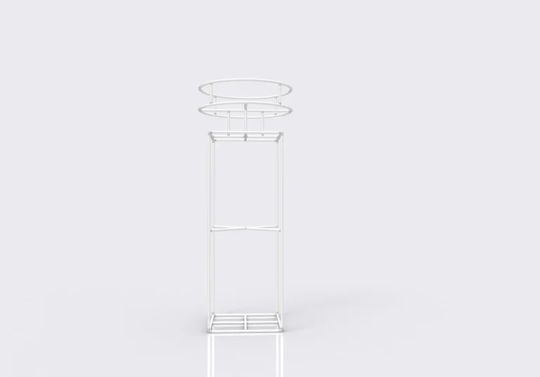 Square Tension Fabric Pillar