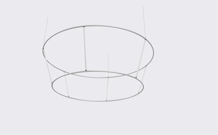 Tapered Round Hanging Display