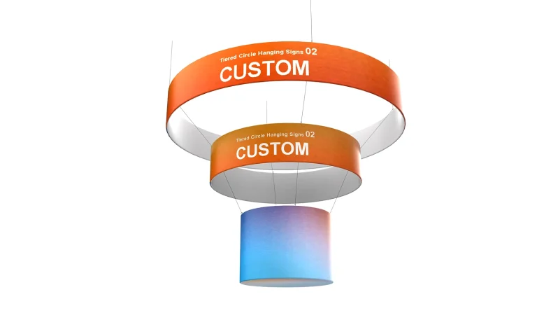 Tiered Circle Hanging Signs 02