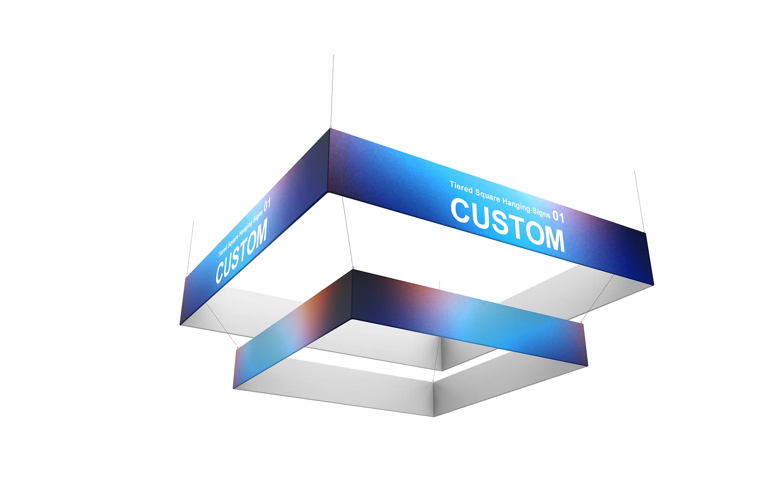 Tiered Square Hanging Signs 01 alternate view 1 for form and artwork review