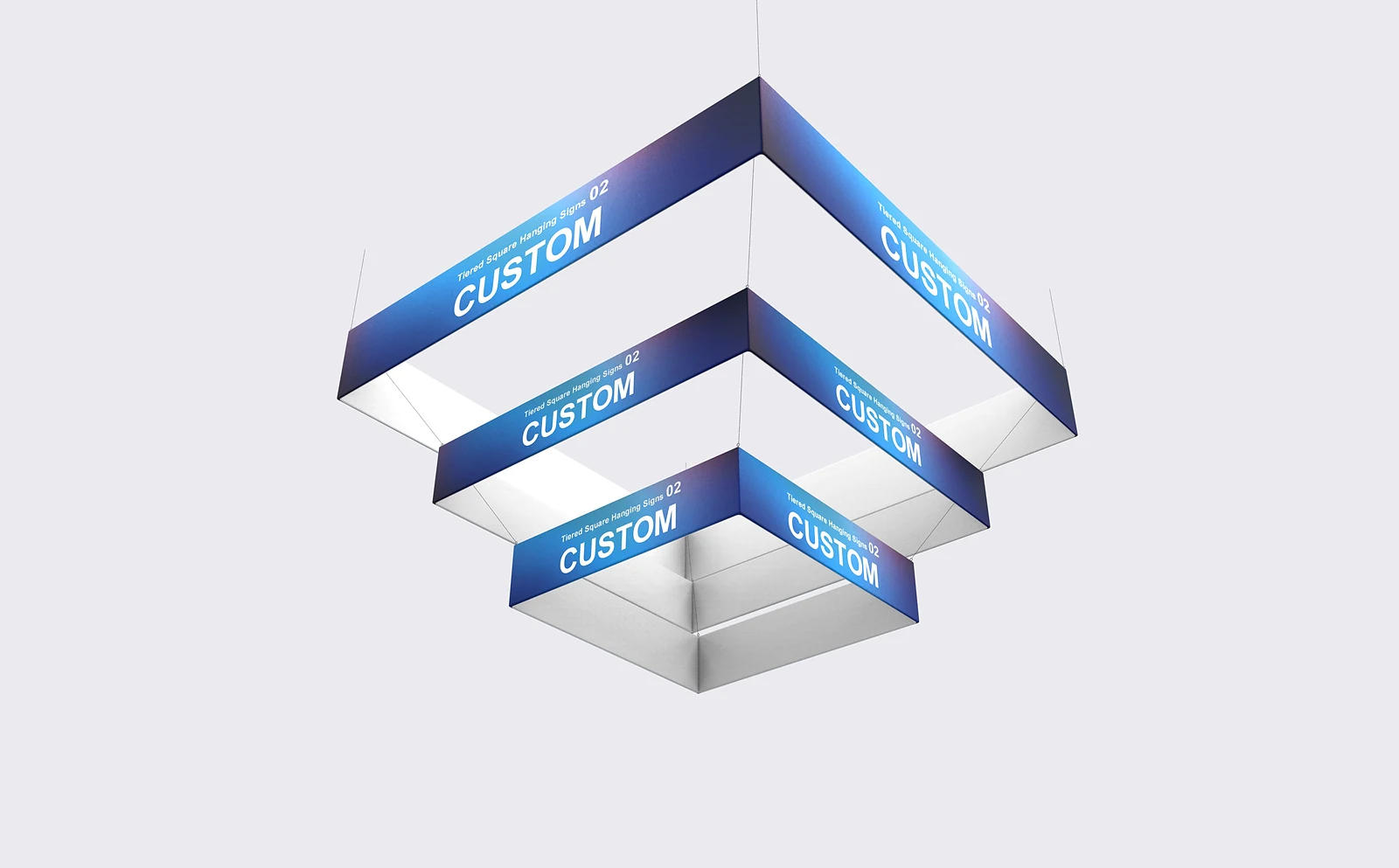 Tiered Square Hanging Signs 02 alternate view 1 for form and artwork review