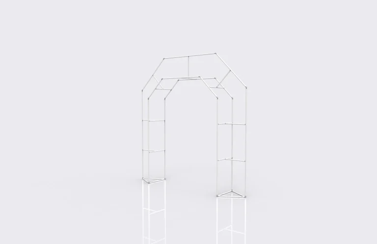 Trapezoid-Shape Fabric Arch 02