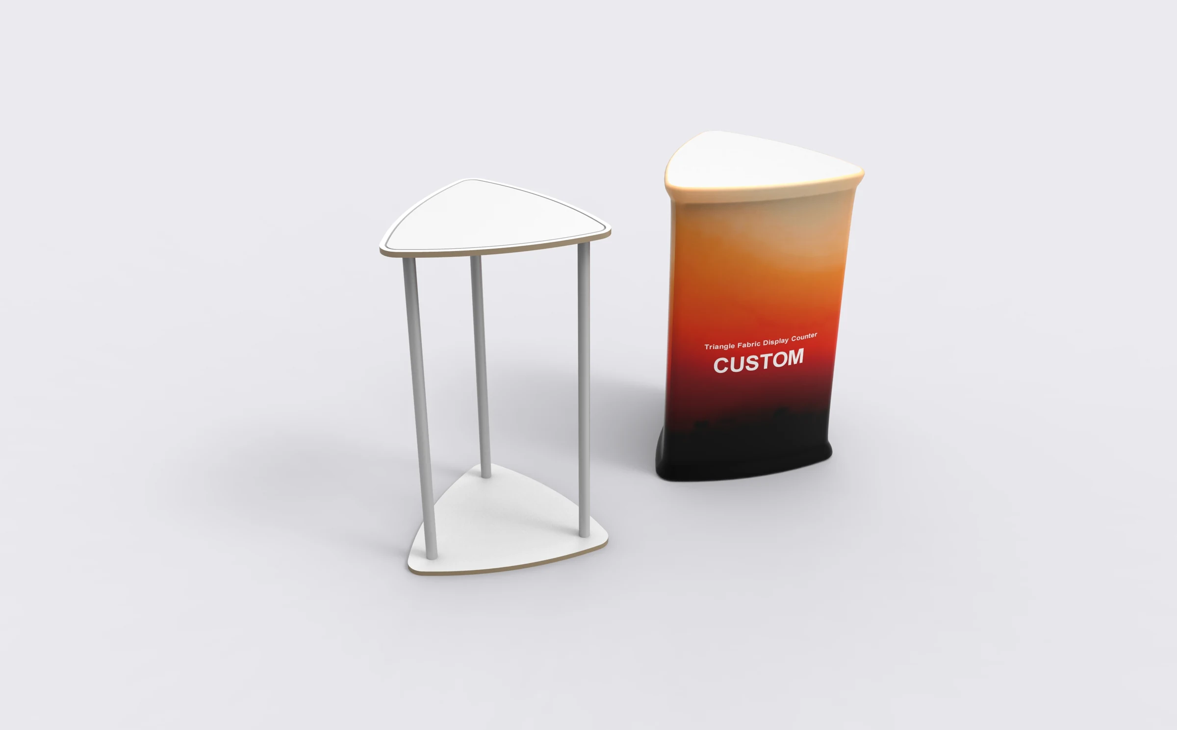Triangle Fabric Display Counter additional product view
