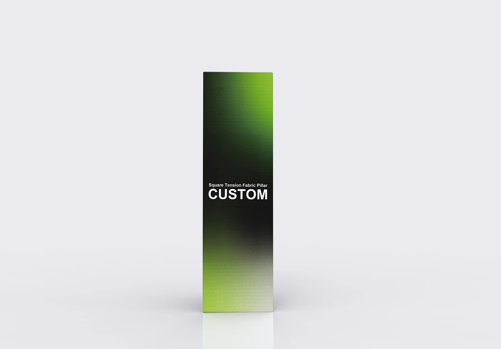 Triangle Tension Fabric Pillar alternate view 3 for form and artwork review