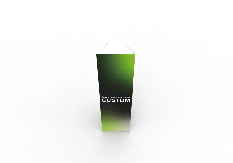 Triangle Tension Fabric Pillar
