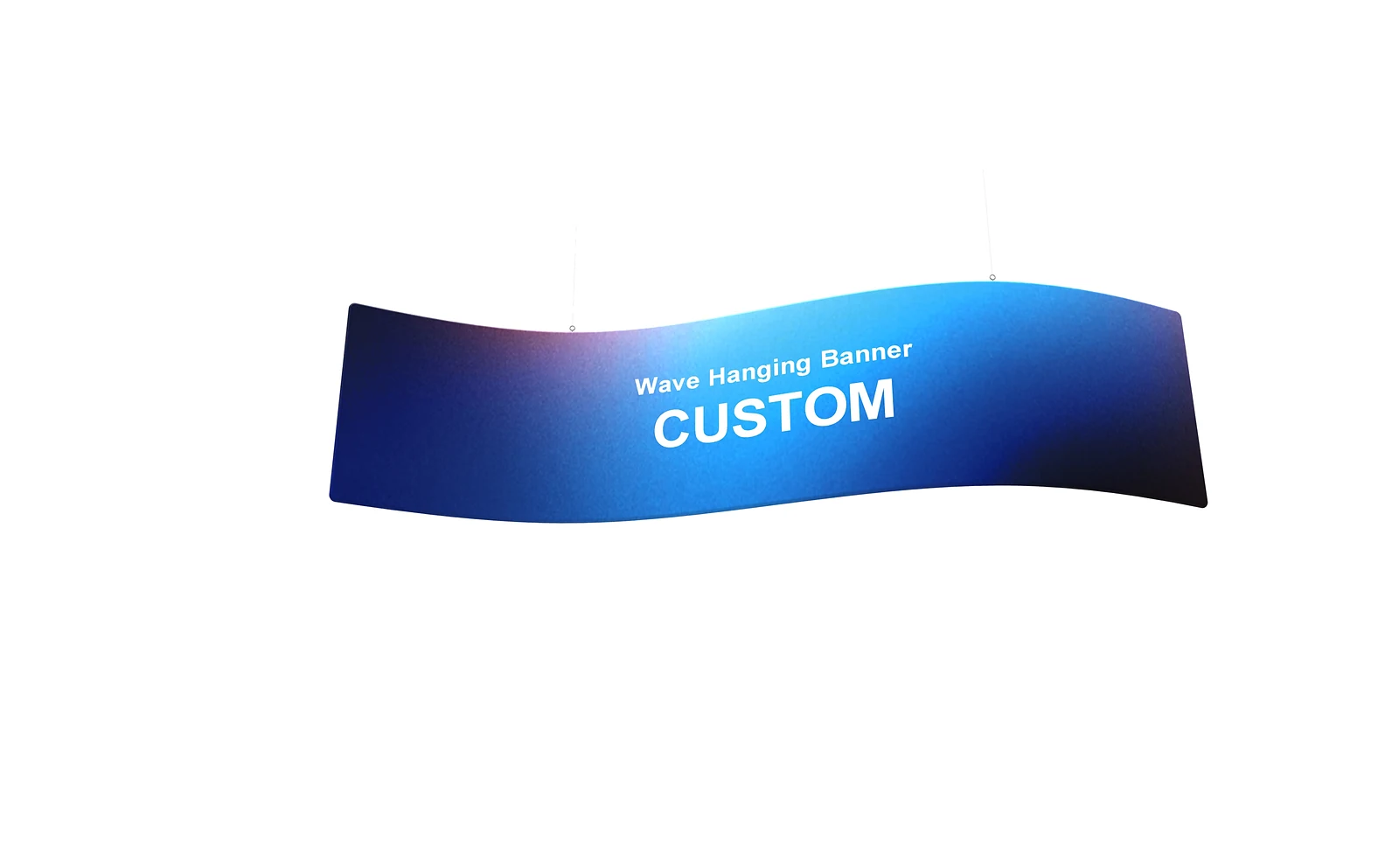 Wave Hanging Banner frame or inspection view