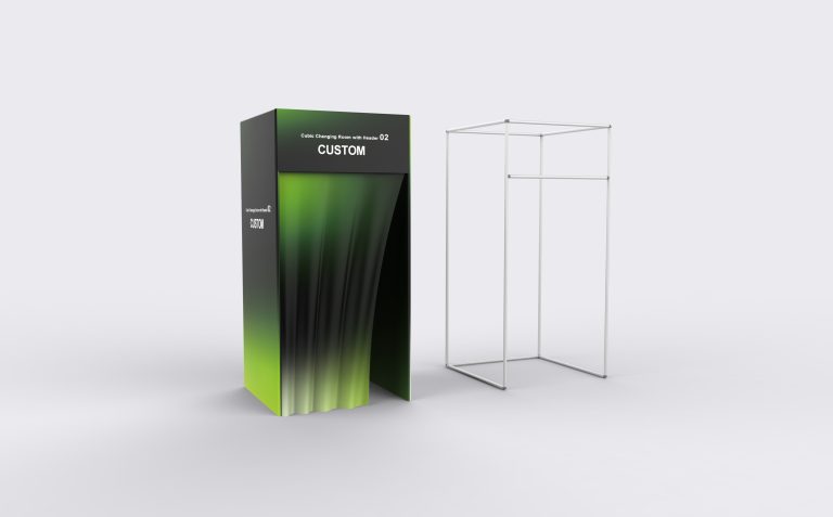 Cubic Changing Room with Header 02