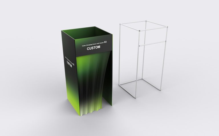 Cubic Changing Room with Header 02