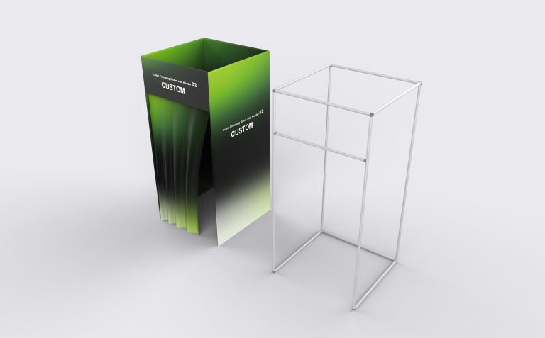 Cubic Changing Room with Header 02