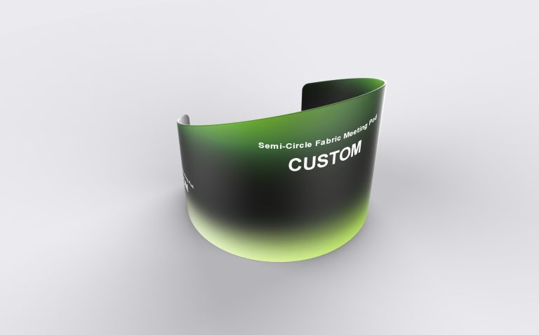 Semi-Circle Fabric Meeting Pod