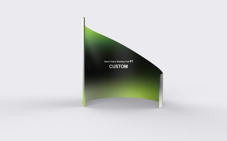 Spiral Fabric Meeting Pod 01