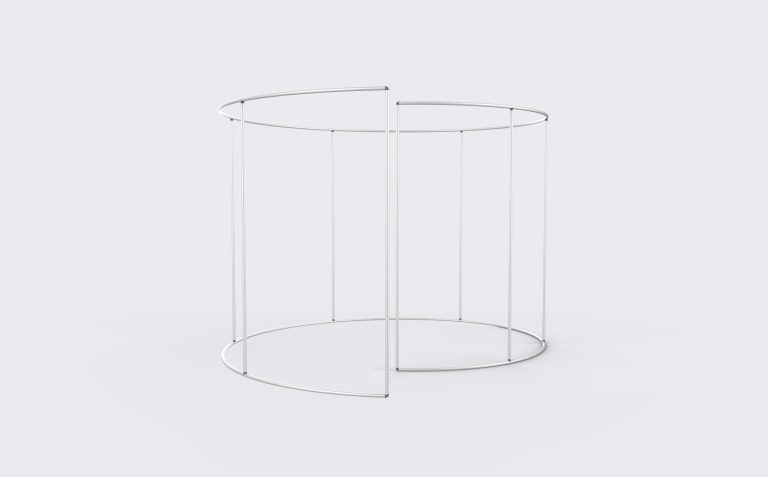 Circular Fabric Meeting Pod
