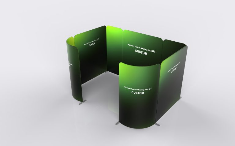 Modular Fabric Meeting Pod 01