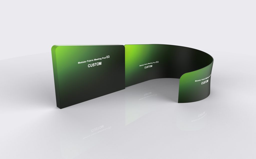 Modular Fabric Meeting Pod 03