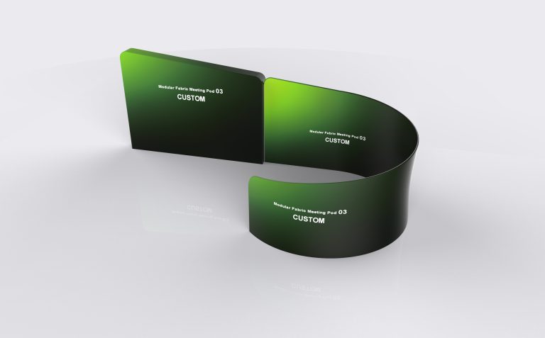 Modular Fabric Meeting Pod 03