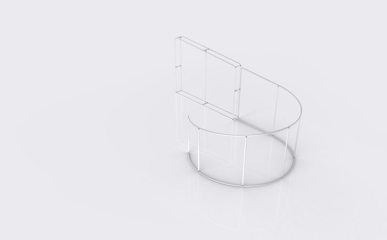 Modular Fabric Meeting Pod 03