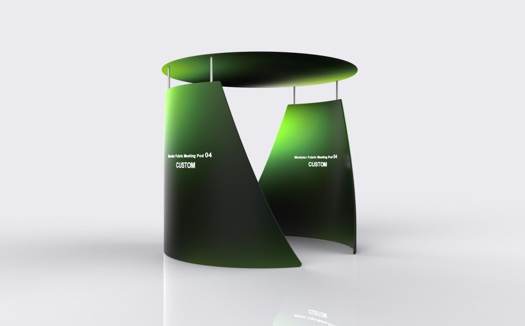 Modular Fabric Meeting Pod 04