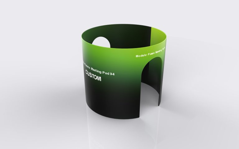Modular Fabric Meeting Pod 05