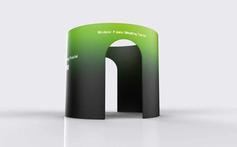 Modular Fabric Meeting Pod 05
