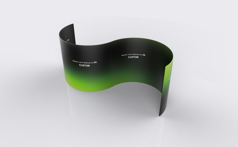 Modular Fabric Meeting Pod 06
