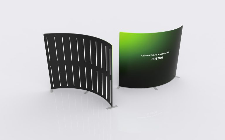 Curved Fabric Photo booth