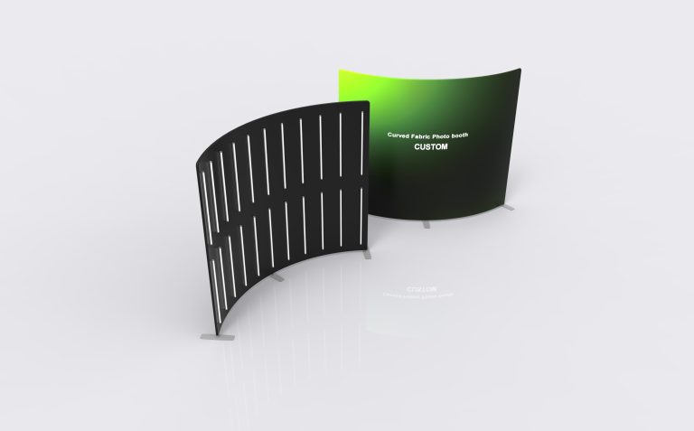 Curved Fabric Photo booth
