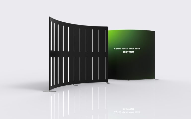 Curved Fabric Photo booth