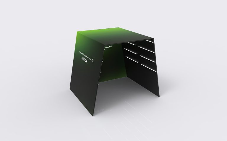 Trapezoid-Shaped Photo Booth 02
