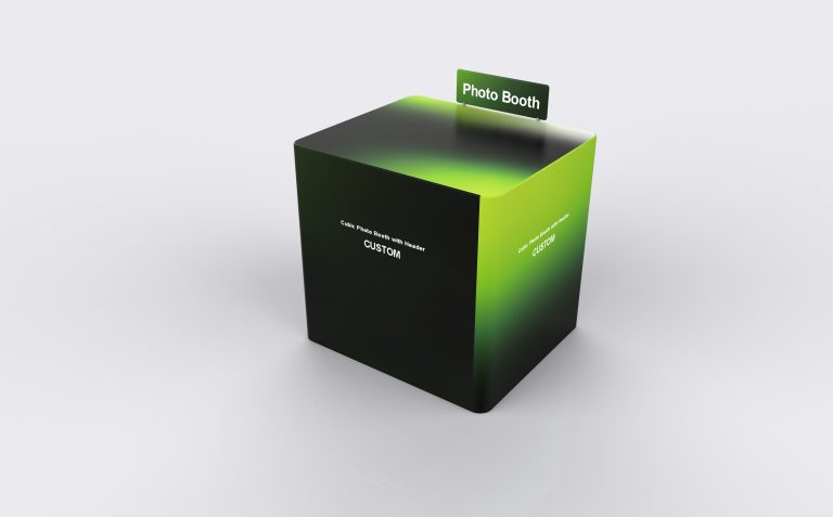 Cubic Photo Booth with Header
